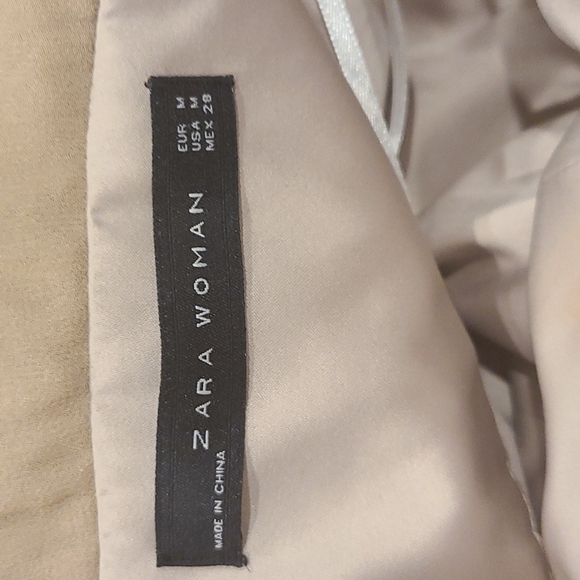 Zara silk blend lace sleeveless gown / dress - Picture 8 of 10